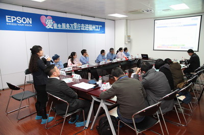 媒体记者走进福州工厂 探寻爱普生针式打印机领先之谜 - 国内新闻 - 东南网莆田频道