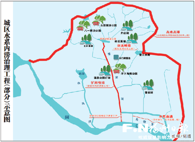 扩河、造湖、引流 福州撸起袖子治“涝疾”